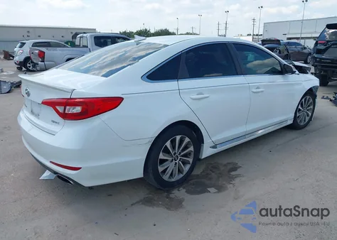 2015 Hyundai Sonata Sport z USA, uszkodzony, nr VIN 5NPE34AF3FH082793